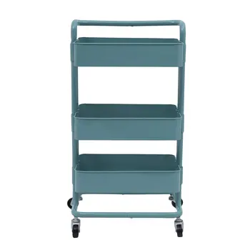 

2019 Kitchen Trolley 3 Layers Office Cart Rolling Storage Rack Workshop Trolley With Four Wheels Portable Tool Storage Cart