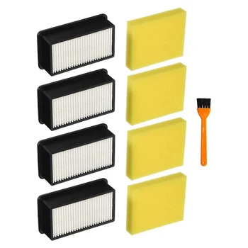 

4 Pack 1008 Replacement Filter Kit for Bissell CleanView Upright Vacuums 9595A, 1819, 1822, 1825, 1831, 1330, 1332,Etc