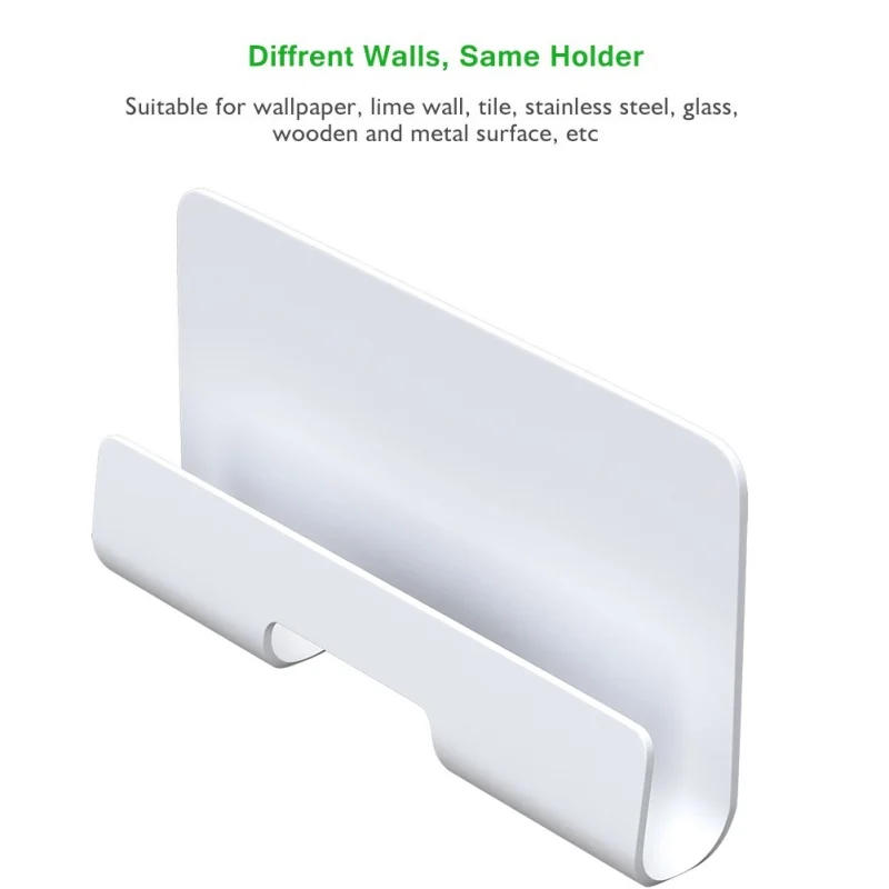 

Mobile Phone Tablet Wall Mounted Bracket Universal Holder Stand For IPhone For IPad Charge Holder Bracket Shelf