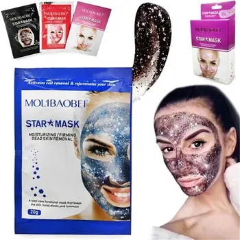 

Starry Mask Face Cleaning Blackhead Removal Facial Mask Star Peel Off Black Face Mask Water Replenishing Firming Anti Aging Mask