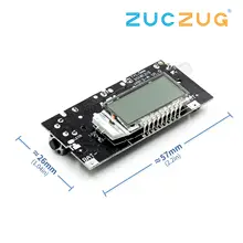 Автоматическая защита! Два порта USB 5V 1A 2.1A Mobile Power Bank 18650 литиевая батарея зарядное устройство доска модуль цифровой печатной платы