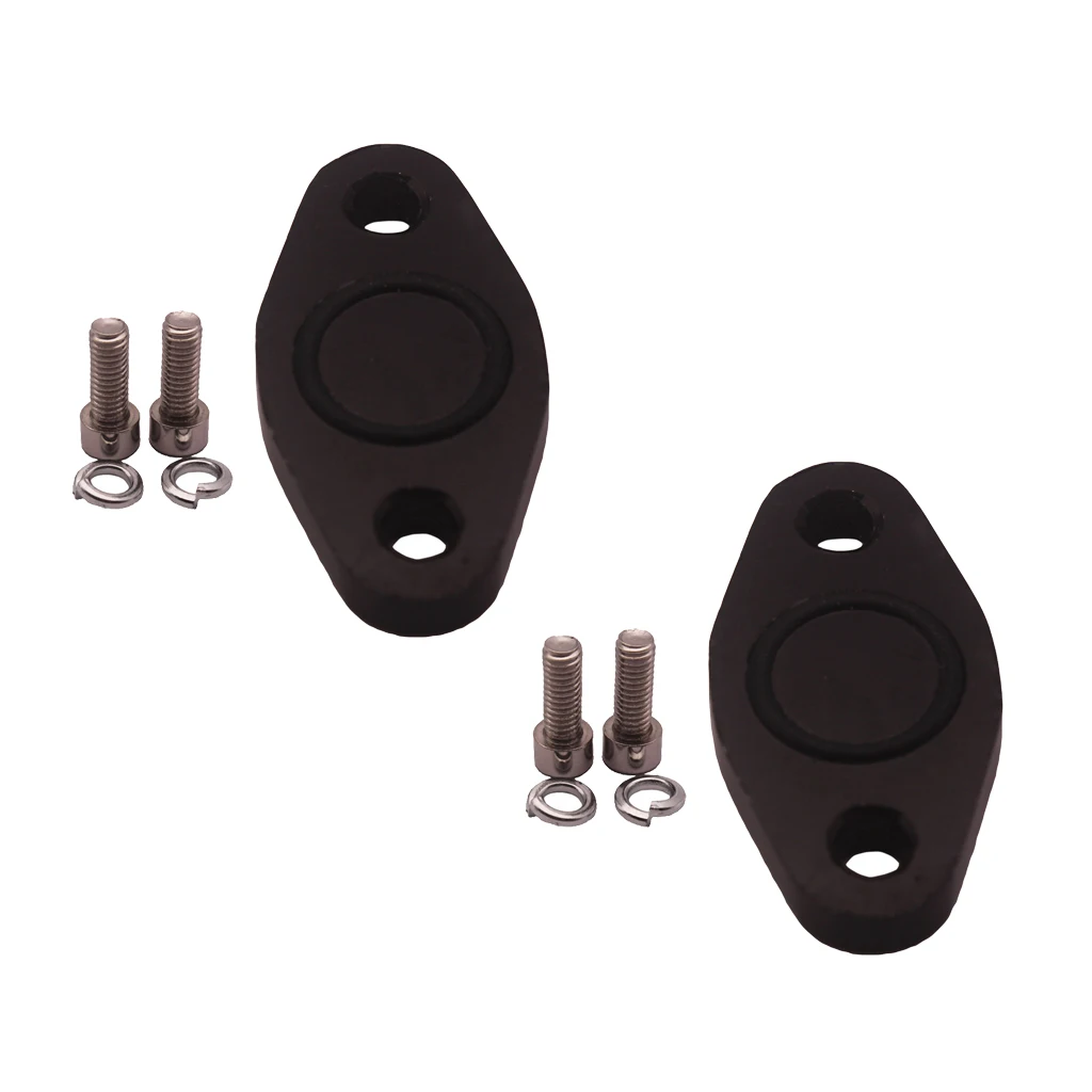 2x Block Off Plate with O Ring and Two Bolts for SAI VW Audi 1.8T