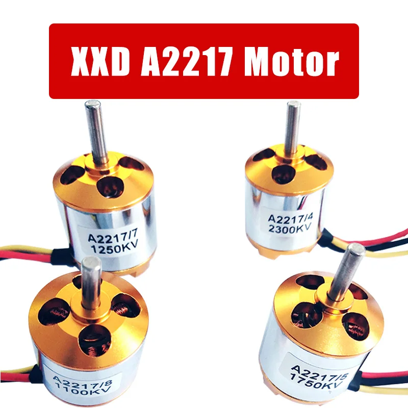 Новинка XXD A2217 2217 950KV 1250KV 1500KV 2300KV внешний бесщеточный двигатель для фотоплана