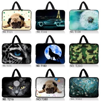 

Wolf 10 11.6 13 13.3 14 15 15.6 17 17.3 Inch Dog Laptop sleeve Notebook Bag Case Messenger PC Handbag for ipad macbook HP Car