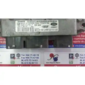 

5WS40027K SWITCHBOARD ENGINE EUA FORD FIESTA SALOON (DX)