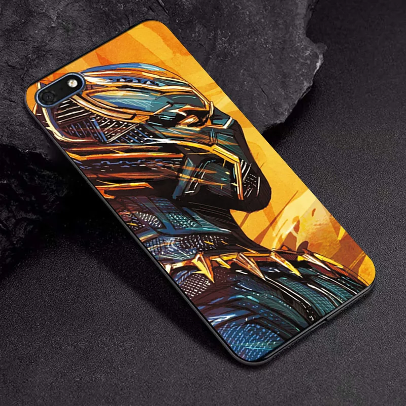 TPUBLK639 Чехол для телефона с изображением Мстителей для huawei Honor 7 S, чехол V10 V20 Marvel, черный ТПУ чехол для Honor 10i 20i Honor 20 10 Lite 20 Pro 7A Pro, чехол - Цвет: TPUBLK639
