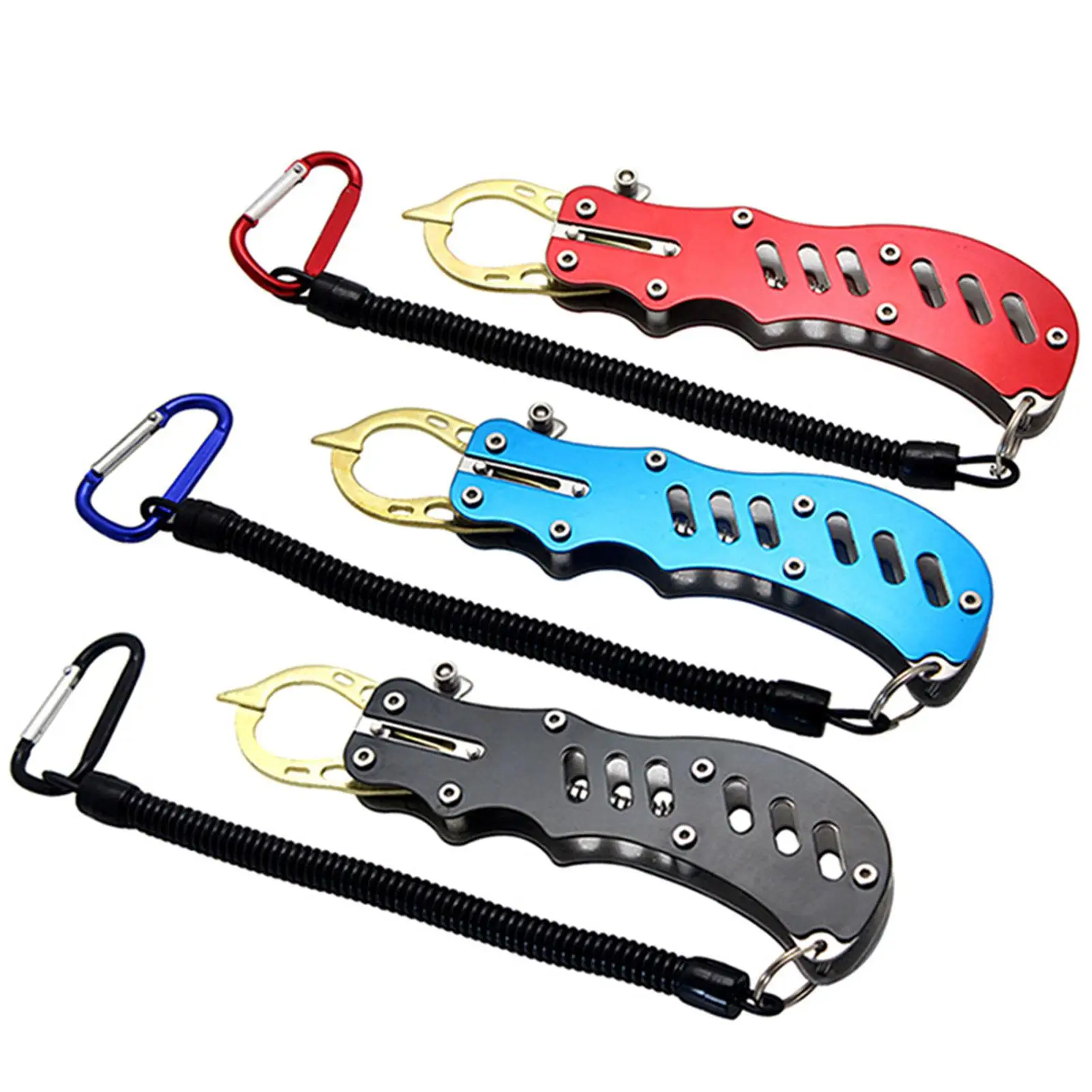 

Fishing Tackle Set Aluminium Alloy Fish Lip Grip Fish Control with Multifunction Pliers Equipment for Fishing