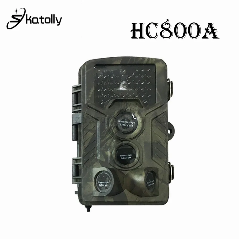 Skatolly 3g инфракрасная охотничья камера HC300M HC700G GSM 1080P фото ловушки ночного видения Дикая камера охотники Скаутинг Chasse - Цвет: HC800A