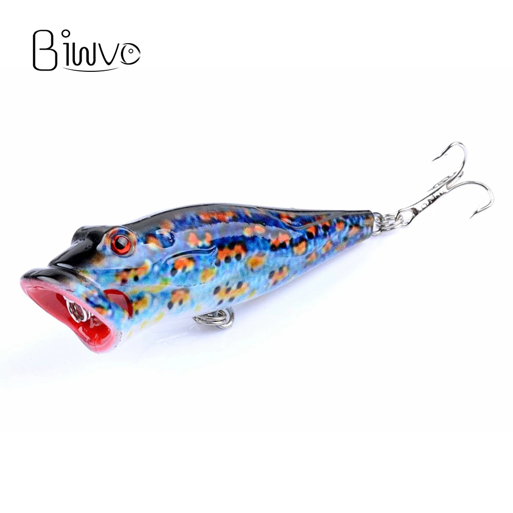 Приманка Biwvo Crankbait 8 см 12 4 г воблер Поппер зимний Воблер для троллинга Товары