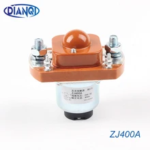 ZJ400A NO(нормально открытый) стиль катушки напряжение 72 в 400A DC контактор для мотора вилочного погрузчика электромобиль захват автомобильный автомобиль лебедка
