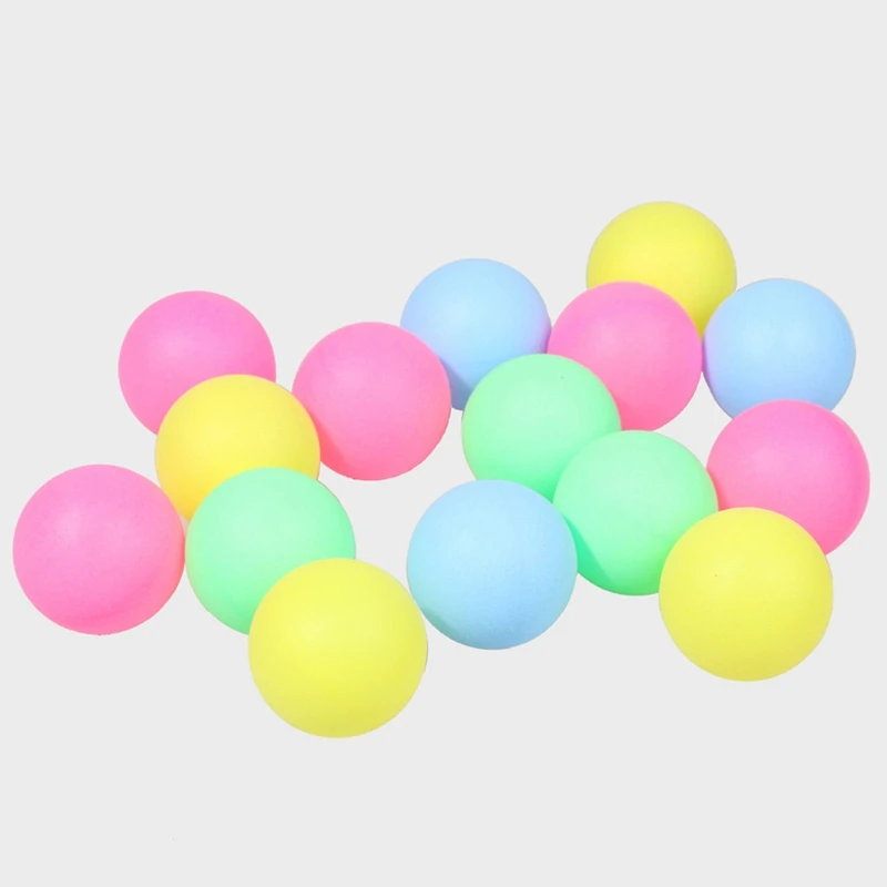 Высококачественный мячик для пинг-понга s Ассорти бесполых настольных теннисных пластиковых шаров оптом красочный пластиковый бесшовный