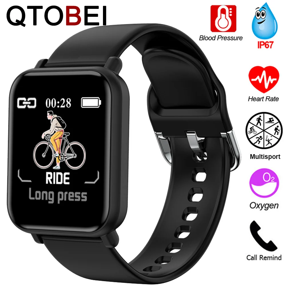 

2020 Smart Band Watch 1.3'' Screen Smart Wristband Fitness Tracker Watch Health Heart Ip67 Waterproof Fitness Bracelet Women Men