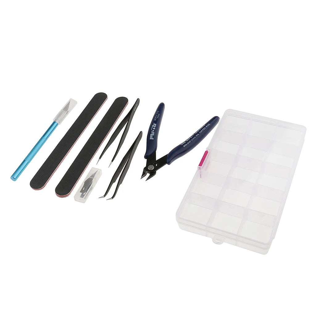 7 шт./компл. Modeler базовые инструменты набор модель строительные игрушки игровые