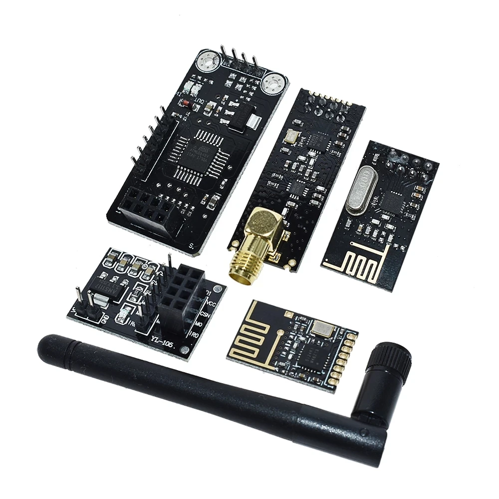 NRF24L01 + 2 4G модуль беспроводной передачи данных 4 ГГц обновленная версия PA LNA 1000