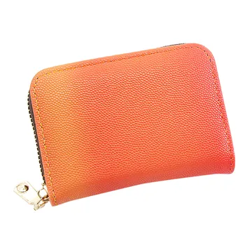 

MOLAVE Wallet Women Fashion trend Creative Card Accordion Card Set Card Set Bank Card Holder Small leather Wallet 2019DEC27