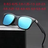 Sport Men's TR90 Polarized Myopia Sunglasses Finished Driving Prescription Spectacle Lunettes de soleil 0 -0.5 -1.0 -2.0 To -6.0 1