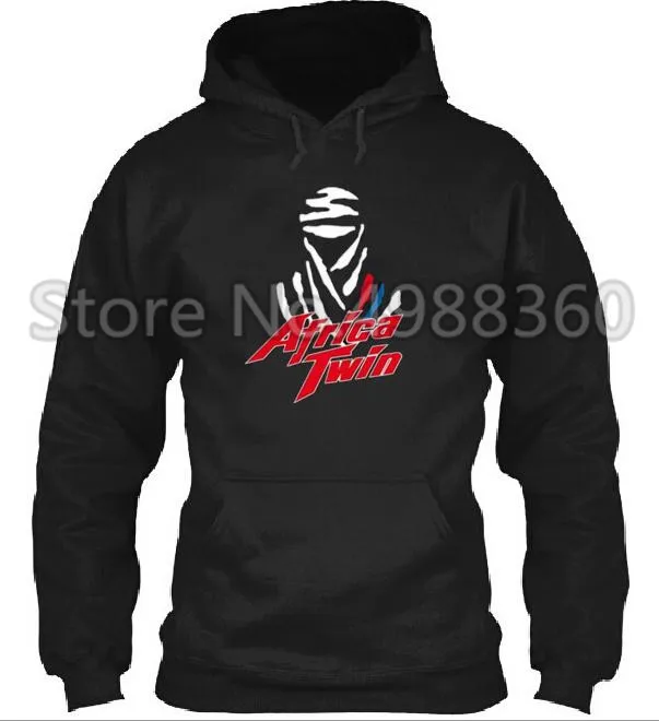 Брендовые мужские 2019 модные Maglia на мото Африка TWIN Battito Cuore худи с круглым вырезом