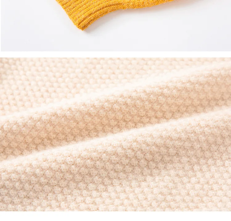 Pullover Couple Stitching Loose Sweater - Image 7
