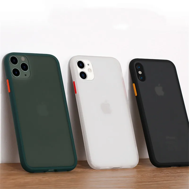 Прозрачный силиконовый чехол для телефона iPhone 11 Pro X XS XR Max чехлы iphone 8 7 6 6S Plus