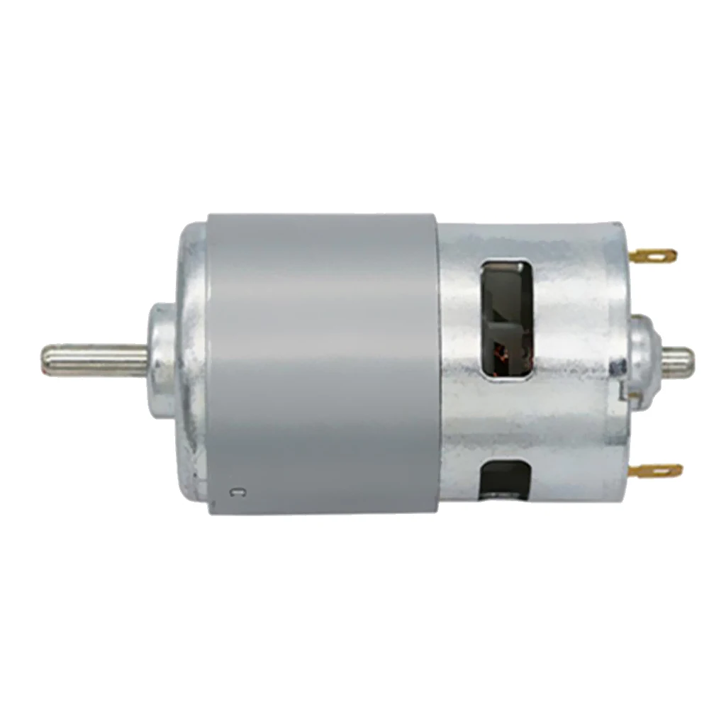 New DC 12V 100W 12000RPM 775 Shaft Motor Large Torque Single Ball Bearing