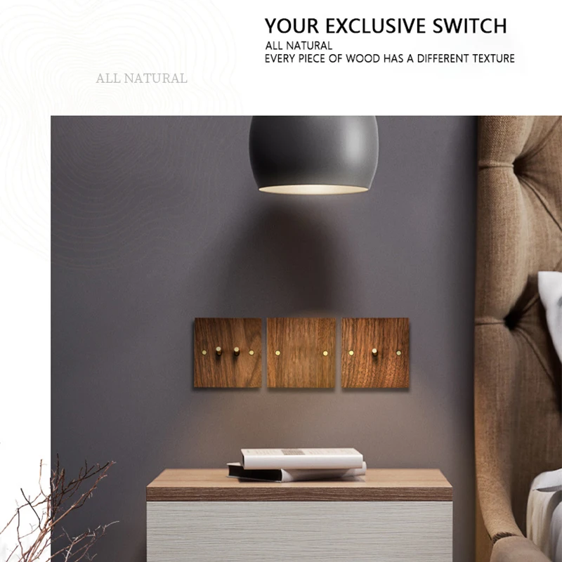 casa interruptores luz parede retro bronze alavanca 02