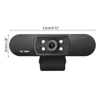 

Built-in Microphone ABS Computer Peripherals Video Conference 1080P H-D Webcam 667F