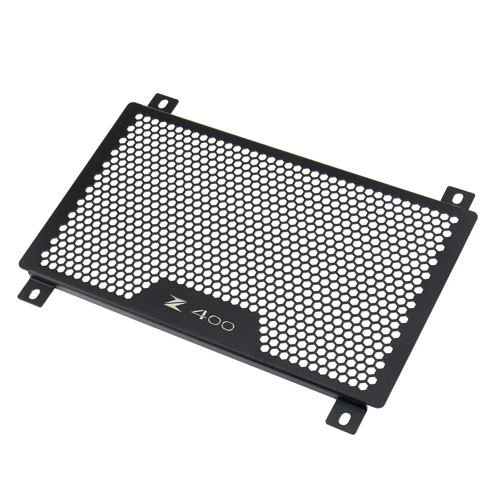 

FOR KAWSAKI Z400 Z 400 2019 Motorcycle Radiator Grille Guard Cover Protector Fuel Tank Protection CNC BLACK