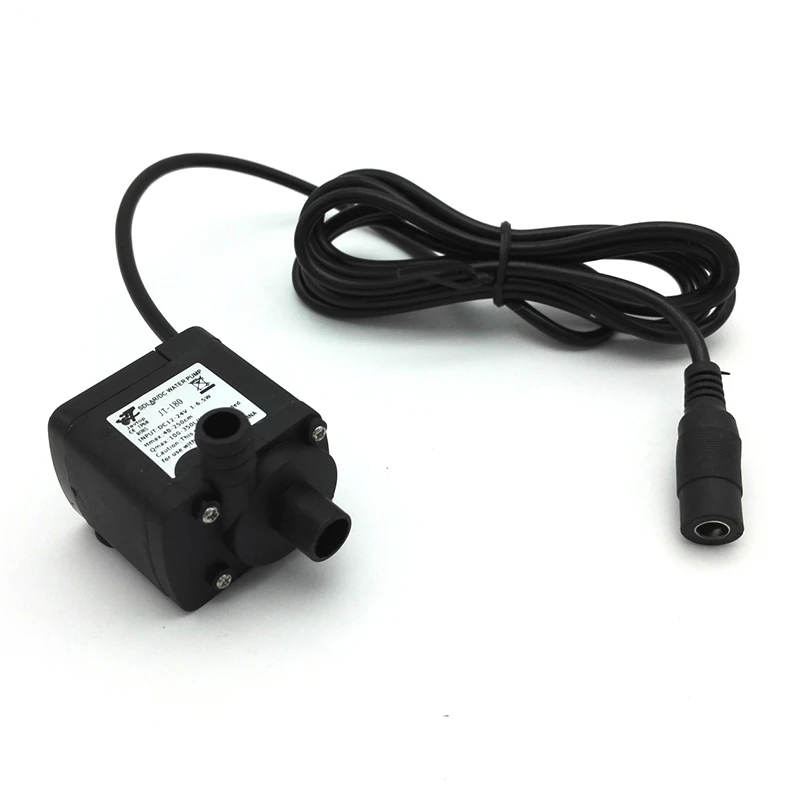 Solar JT-180A DC 12V 24V Micro Water Pump IP68 Waterproof Brushless Submersible Pump Max 350L/H