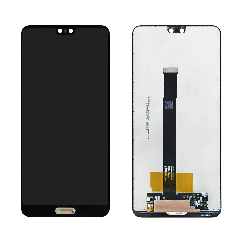 Для huawei P20 ЖК-дисплей+ сенсорный экран дигитайзер запасная сборка ЖК-дисплей для huawei P20 P 20 5,8 дюймов+ Инструменты - Цвет: black no frame