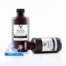 NOVA3D طابعة ثلاثية الأبعاد 40nm LCD الأشعة فوق البنفسجية شفافة الأزرق الحساسة الراتنج 1L مادة الطباعة السائلة حساس للأشعة فوق البنفسجية الراتنج