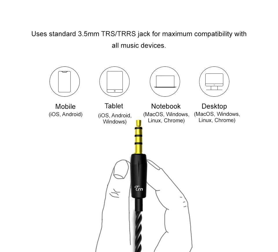 TRN V10 2DD 2BA гибридные наушники-вкладыши HIFI DJ монитор спортивные наушники для бега гарнитура V20 V80 V30 AS10 ZSN T2
