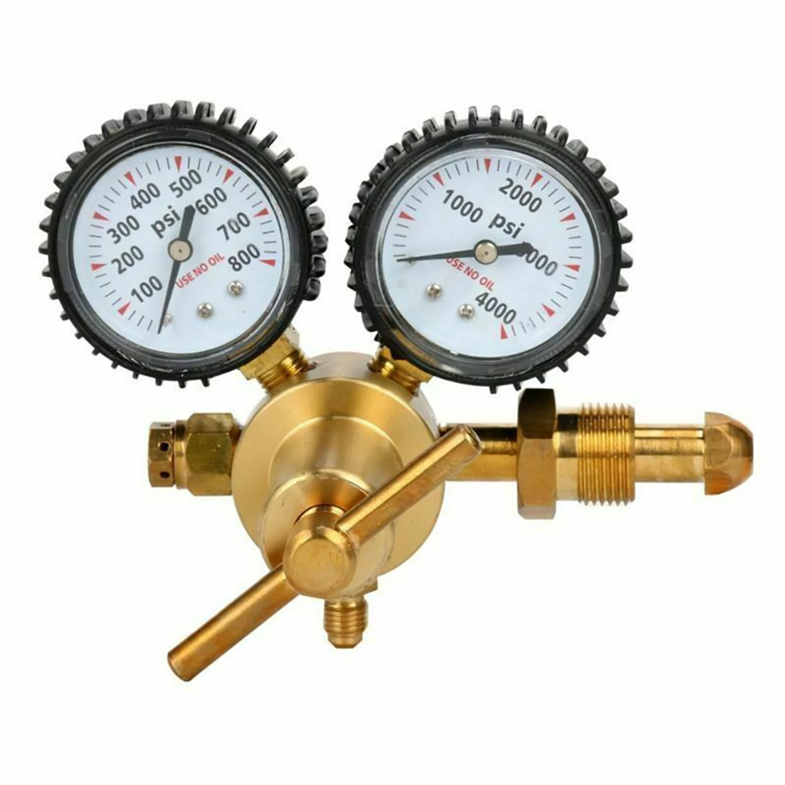 

Professional Practical Nitrogen Regulator 0-800 PSI Delivery Pressure Equipment Inlet Connection Gauges Machine Gadgets Componen