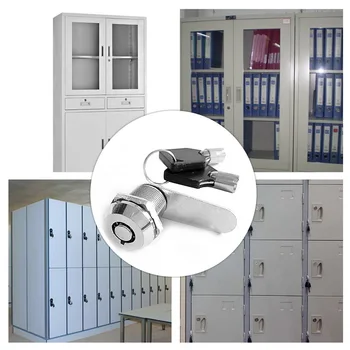 

Cabinet Door Mailbox Drawer Cupboard Locker Tubular Cylinder Locks Sliding Window Furniture Hardware 16-30mm