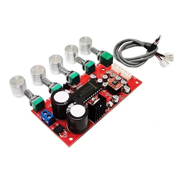 

LM4610 Preamplifier Board 3D Surrounding Balance Audio Preamp AD828 Tone Conrtol Pre amplifier LM317