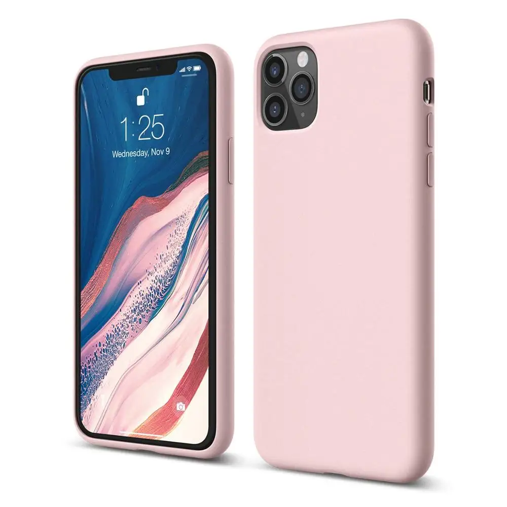 Для iphone 11 11pro 11proMax чехол для телефона Ультратонкий мягкий TPU Материал матовая поверхность противоударный чехол для телефона - Цвет: Lovely Pink