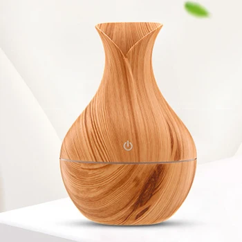 

Aroma Air Diffuser USB Electric Humidifiers Wood Essential Oil Aromatherapy Cool Mist Maker For Home Ultrasonic Air Humidifier