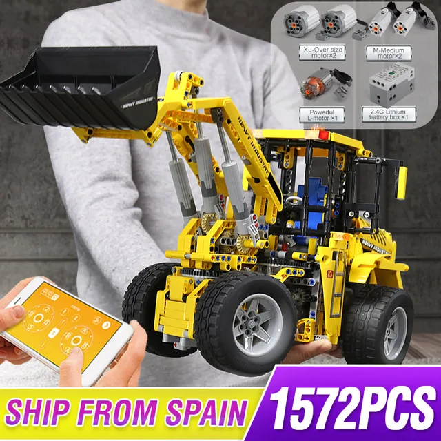  US $98.00  20006 technic Car series L350F wheel loader Model Building blocks Bricks Compatible with Lepining 4