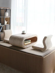Mesa de centro de mimbre Manual para sala de estar, mesa de té japonesa, suelo de Futón para meditación, sofá, escritorio, mesa lateral, taburete Tatami