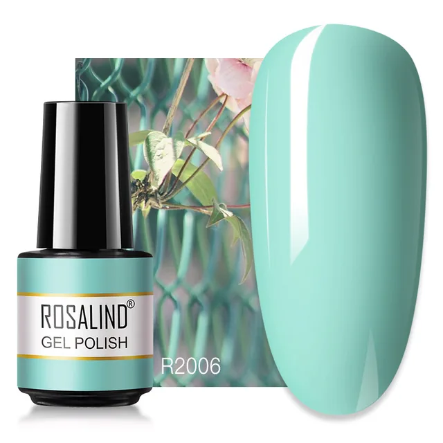 ROSALIND 7ML Nail Gel Polish Hybrid Varnishes All For Manicure Nails Art Base Top Coat UV Lamp Vernis Semi Permanent Varnishes RAR2006