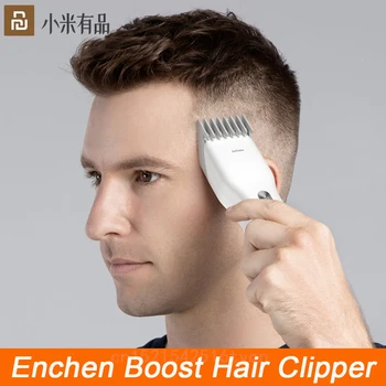 

Xiaomi Youpin Enchen Boost USB Electric Hair Clipper Trimmer Two Speed Cutter Hair Fast Charging Hair Trimmer for Children adult