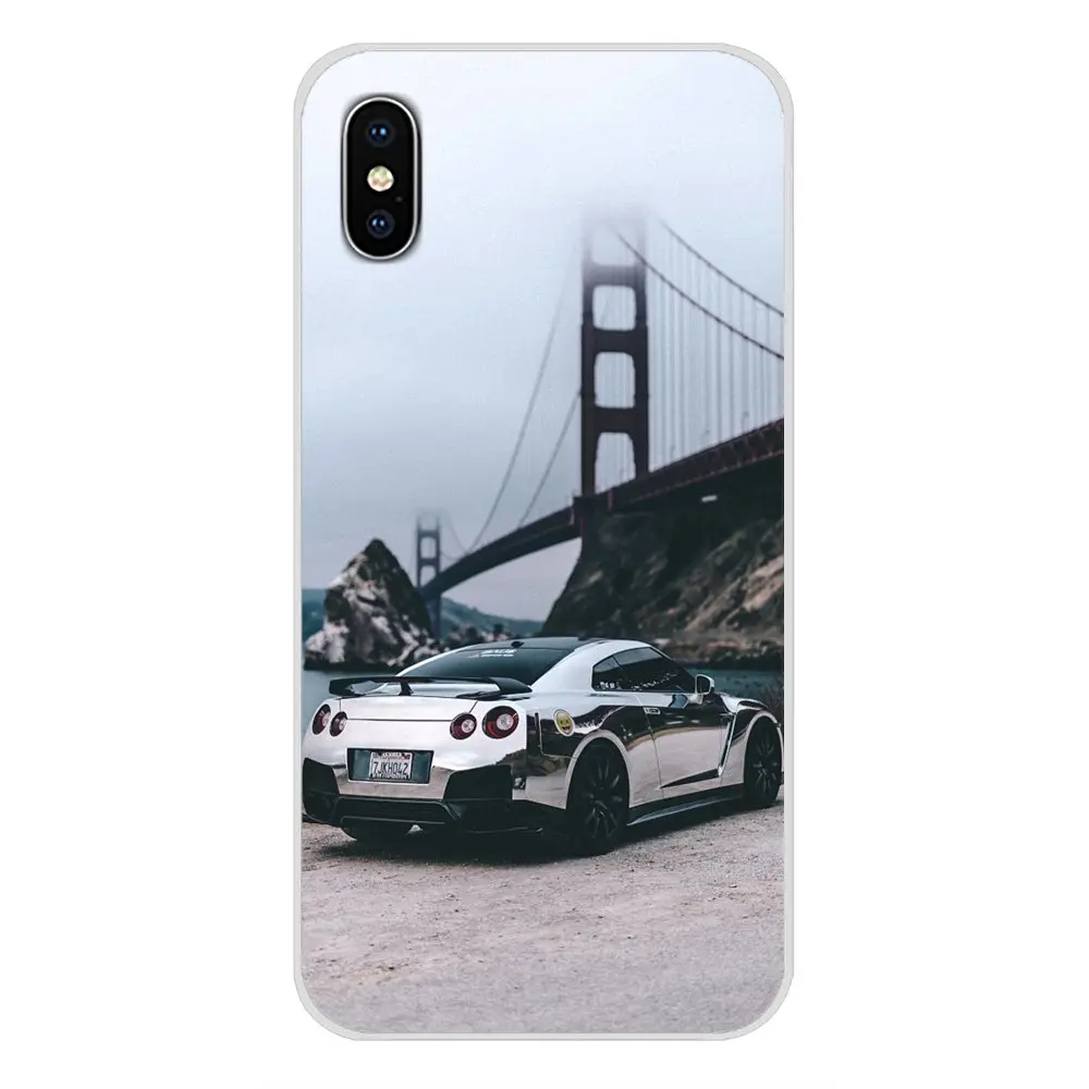 car Nissan Skyline Gtr R34 For Xiaomi Redmi 4A S2 Note 3 3S 4 4X 5 Plus 6 7 6A Pro Pocophone F1 Accessories Phone Shell Covers - Цвет: images 9