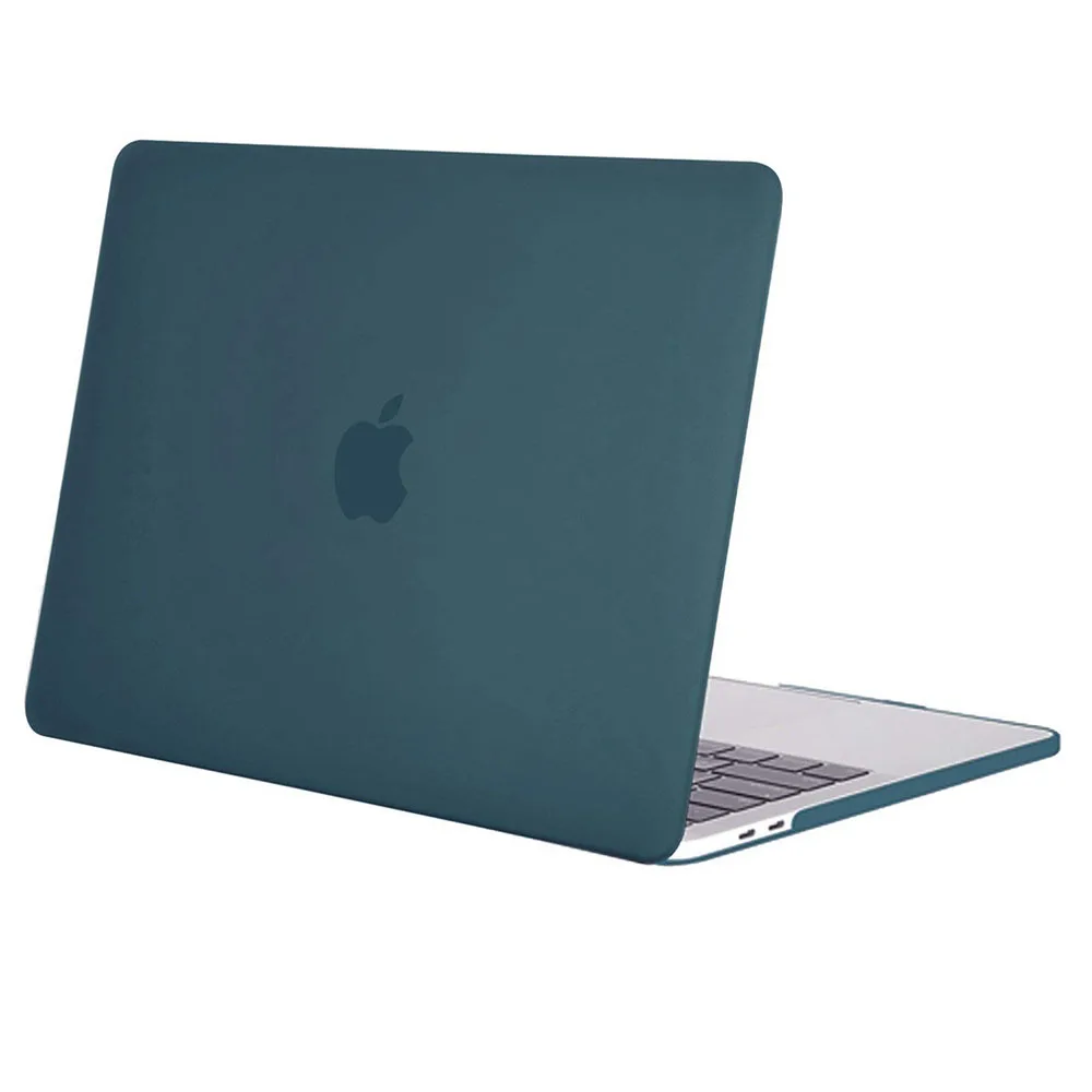 MOSISO ноутбук Mac 13 дюймов Чехол пластиковый матовый чехол для Macbook Air Pro 13 15 retina 2013+ силиконовый чехол - Цвет: Deep Teal