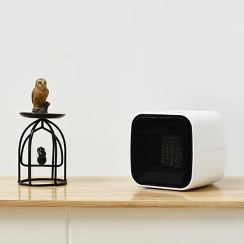 

Simple Mini Electric Heater Portable Space Home Winter Warmer Fan Air Heater Cute Small Desktop Heater for Room Office Family