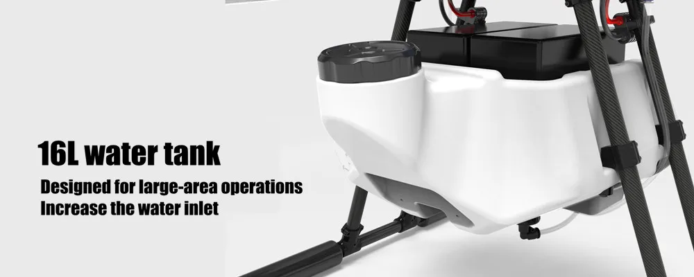 EFT E616-S сельскохозяйственный Дрон водонепроницаемый летная платформа 1628 мм 16L распылительная система и 22 кг распылитель частиц