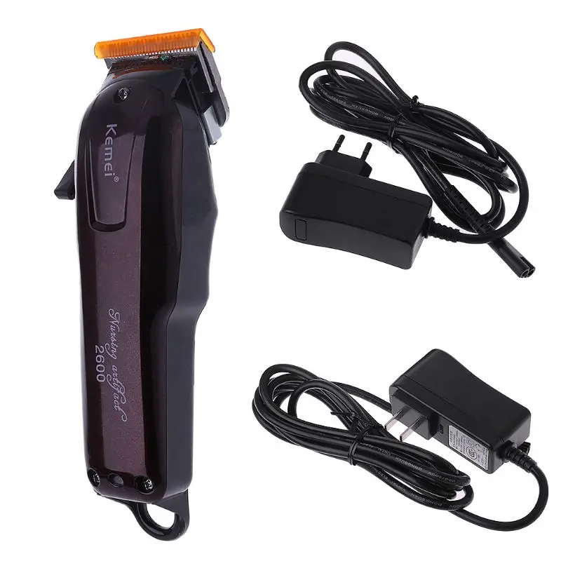  Kemei Electric Washable Hair Clipper Rechargeable Professional Hair Trimmer Shaver Razor Cordless A