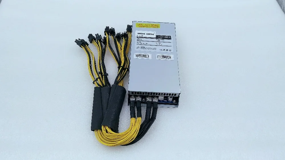 ASIC miner BTC miner PSU 1U 2500 Вт 12 в порт 6pin* 13 подходит для Antminer S9k s9 Ebit E9i E9+ E10.1.2.3 E9.3 Z1 WhatsMiner M3