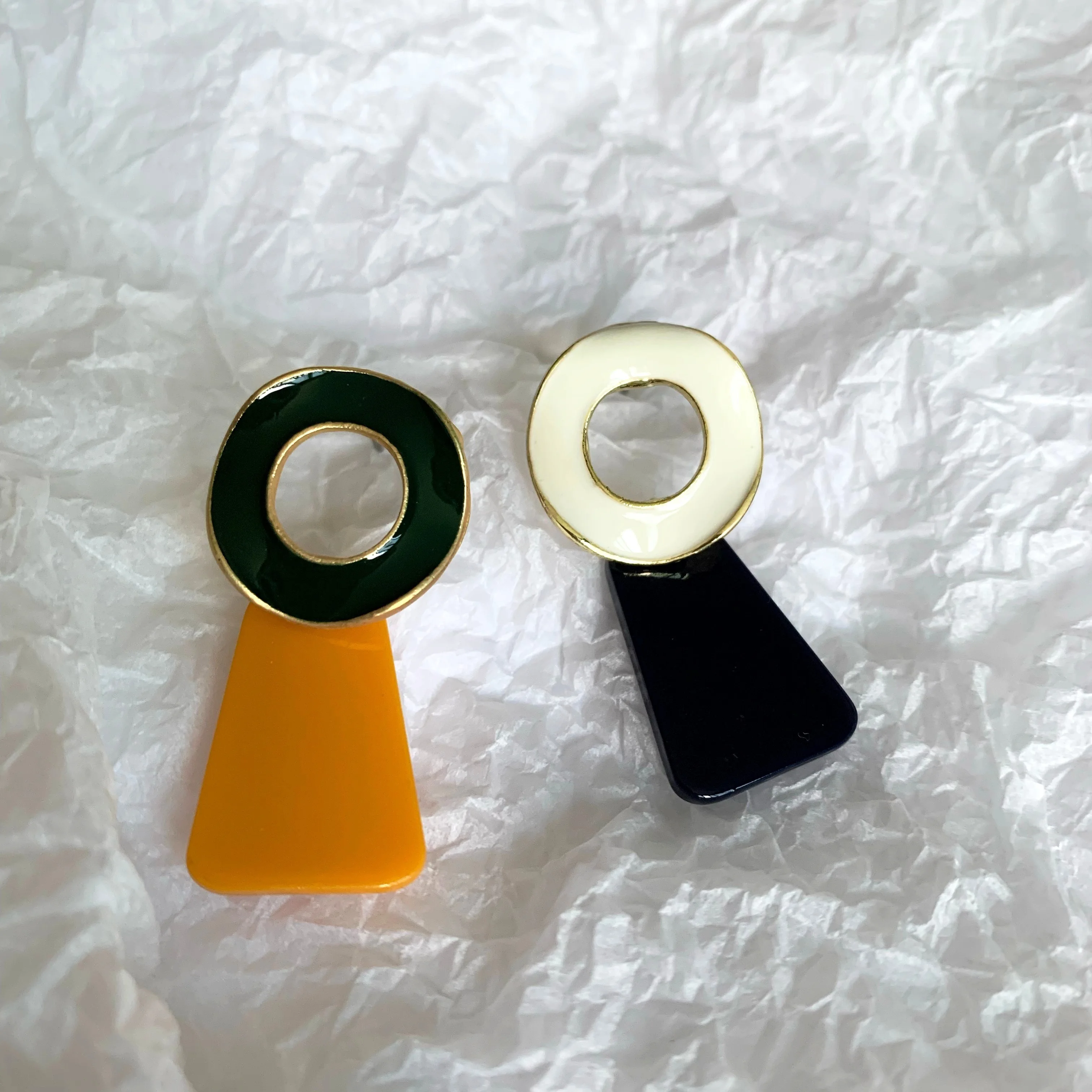 

Neatear 2019 Korean fashion party new temperament wild color matching Drop earrings women ins earrings