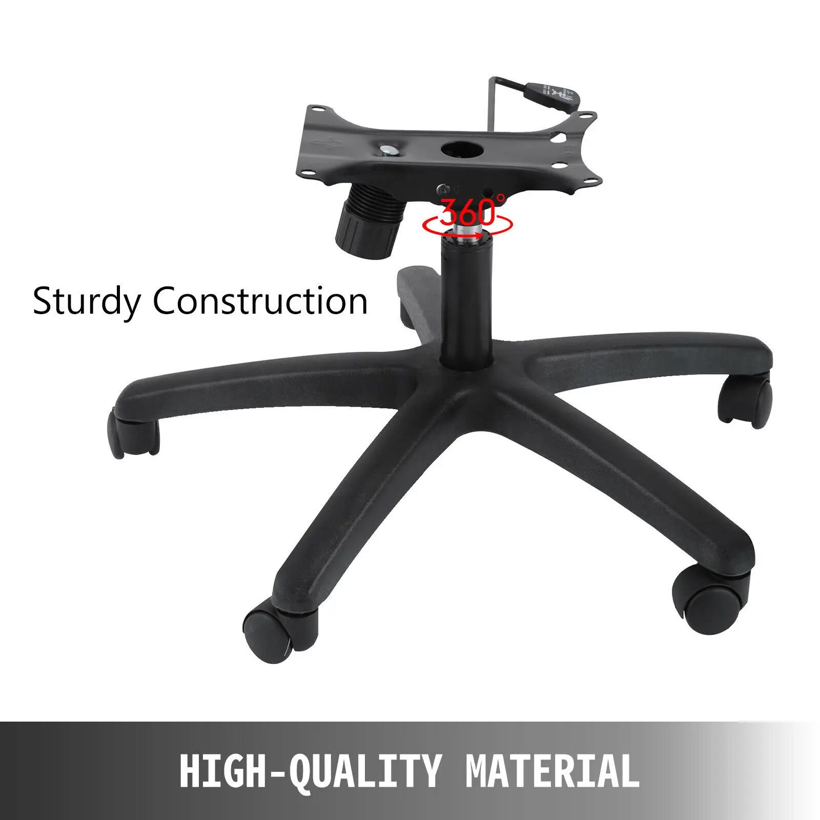 VEVOR 28 дюймов основание офисного стула Замена Heavy Duty вращающееся кресло с Нижняя