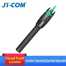 30km Pen Type Red Light Source T11P Visual Fault Locator Fiber Optic Cable Tester Fiber Optic Tool  VFL Fiber Fault Locator