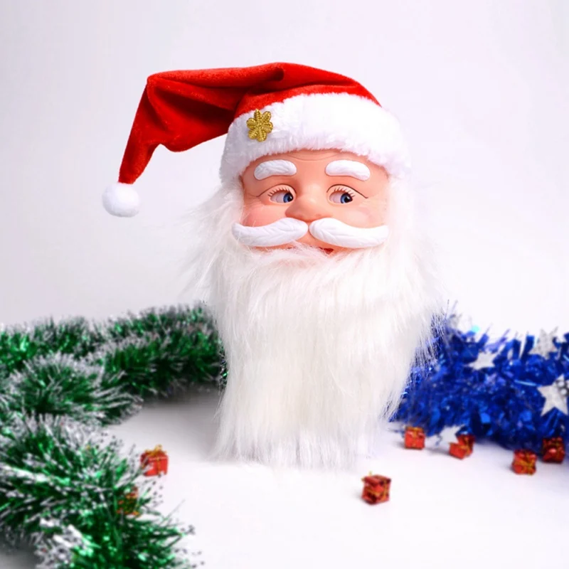 

Christmas Gift Singing Electric Musical Toy Santa Claus Doll Singing Christmas Decoration for home